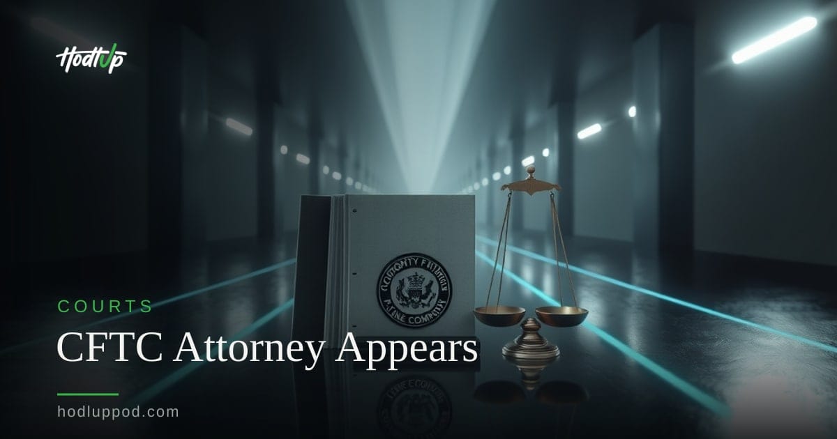 CFTC Attorney Files Appearance in Johnson Prediction Market Case — Hodl Up Courts