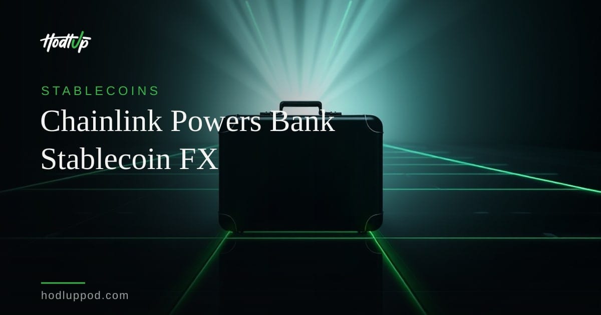 Chainlink, 47 Banks Launch Project Pangea for Real-Time Stablecoin FX Settlement — HodlUp Stablecoins