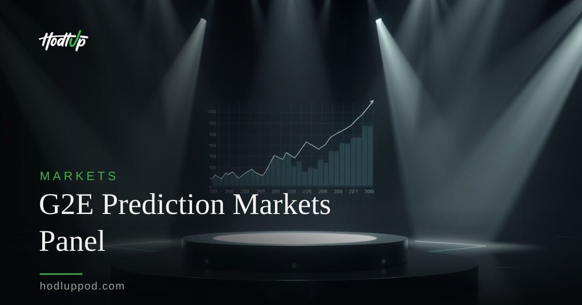 Global Gaming Expo Adds Prediction Markets Panel to 2026 Main Stage — Hodl Up Markets