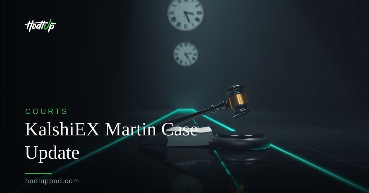 KalshiEX LLC Case Sees New Procedural Order in Maryland — Hodl Up Courts