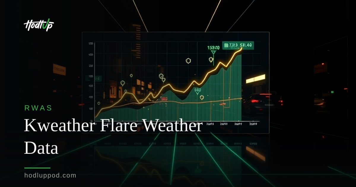 Kweather, Flare Launch Pilot to Tokenize Weather Data for Derivatives — HodlUp RWAs