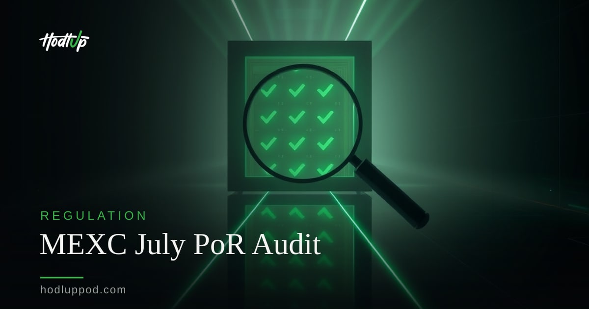 MEXC July 2026 Proof of Reserves Shows 281% BTC Ratio — HodlUp Regulation