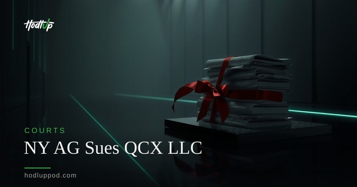 New York AG Files Complaint Against Prediction Market QCX LLC — Hodl Up Courts