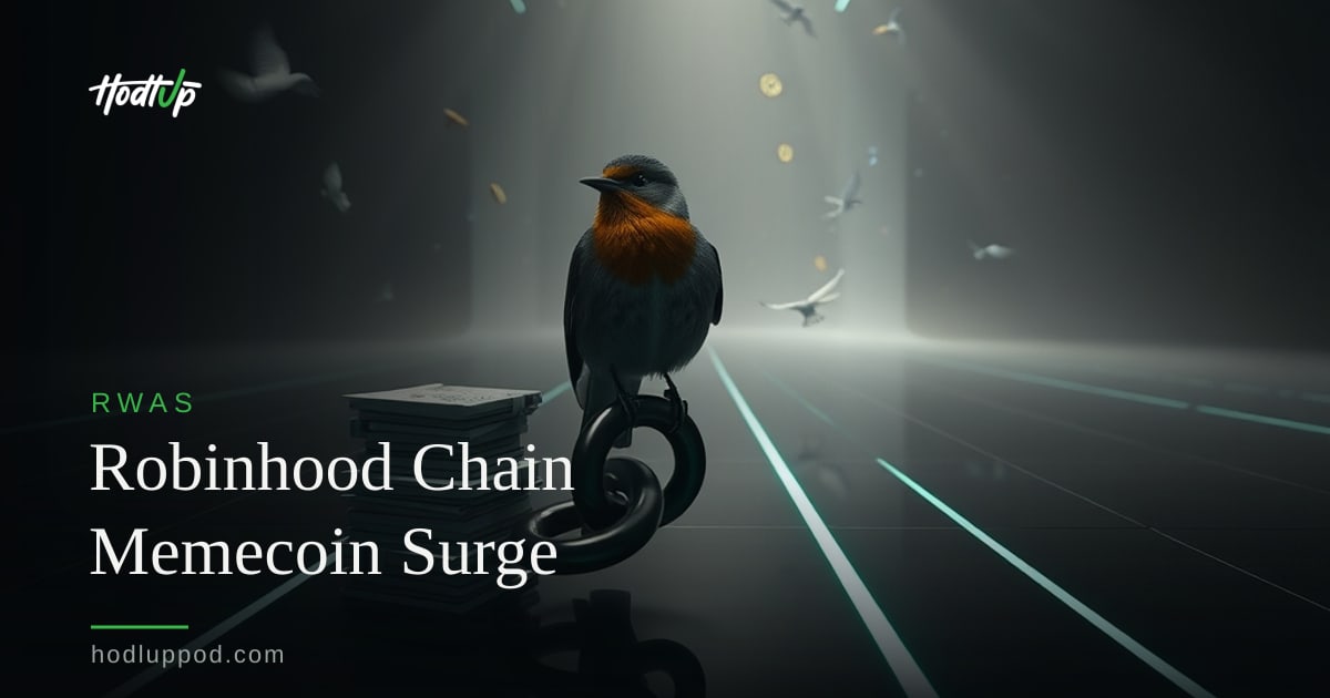 Robinhood Chain Sees Memecoins Dominate Over Tokenized Stocks — HodlUp RWAs