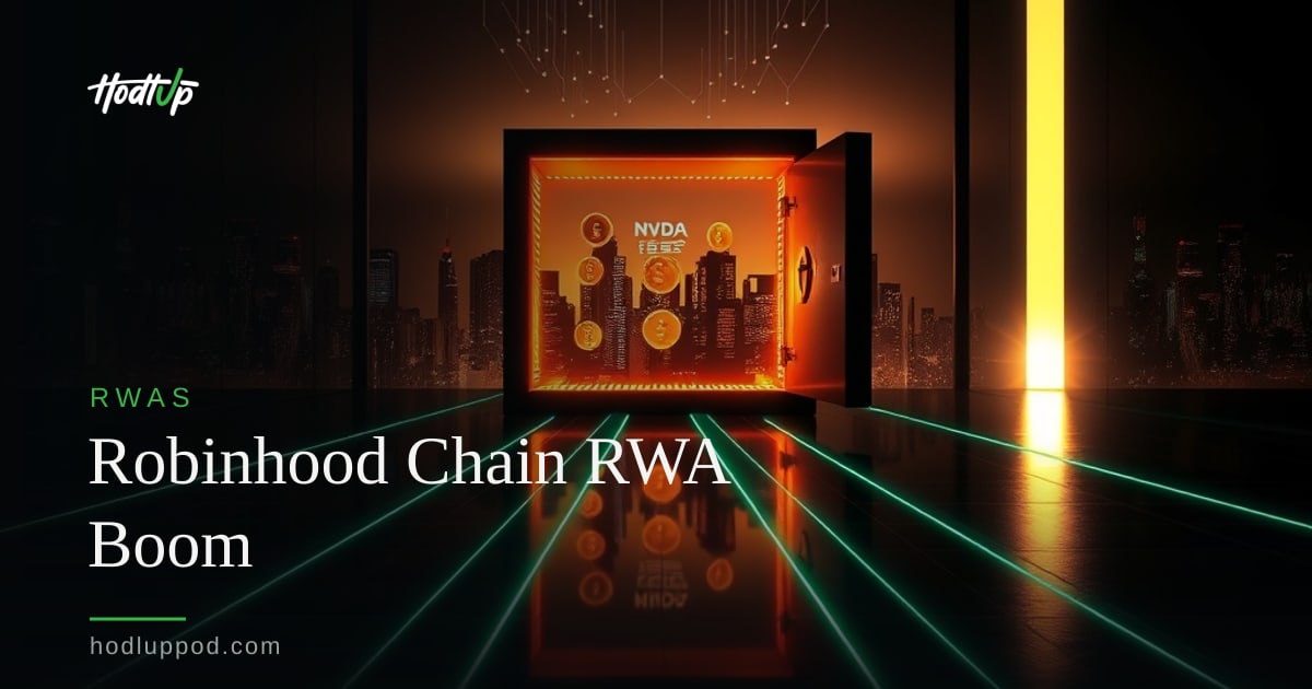 Robinhood Chain Tokenized RWAs Surge Fivefold to $70M — Hodl Up RWAs