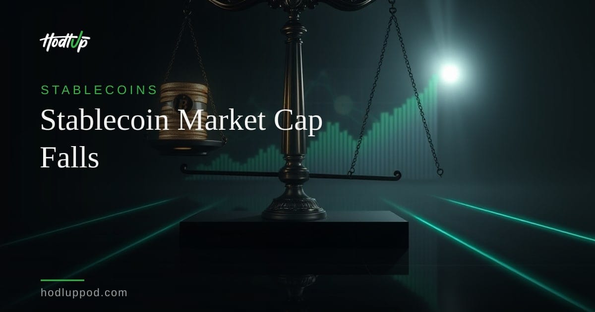 Stablecoin Market Cap Shrinks $10 Billion Since May — HodlUp Stablecoins
