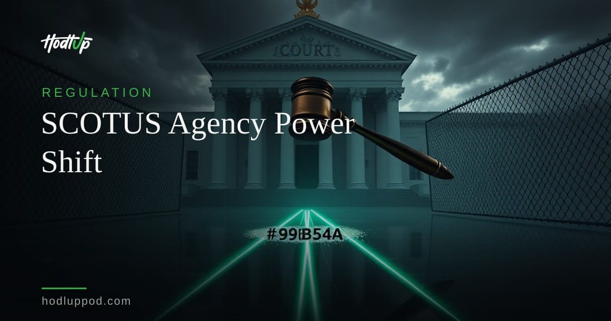 Supreme Court Expands Presidential Power Over Agencies, Impacts Crypto Regulation — HodlUp Regulation