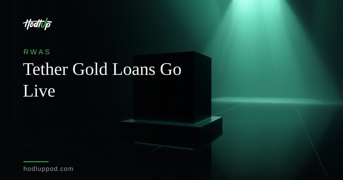 Tether Gold (XAUT) Now Usable as Collateral for Loans on Ledn Platform — HodlUp RWAs