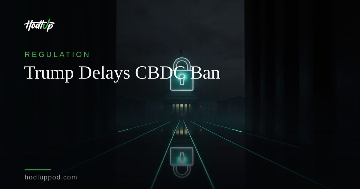Trump Delays Housing Bill with CBDC Ban Over Voter ID Demands — HodlUp Regulation